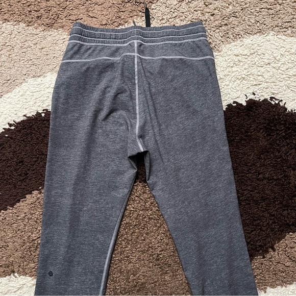 Lululemon Namaskar Pant II Sz 6 In Heathered Texture Printed Greyt Deep Coal - Picture 7 of 9